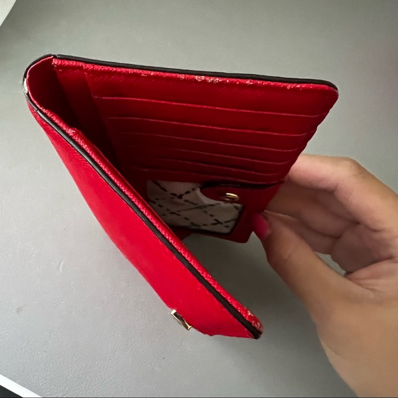 Kate Spade Bifold Red Wallet - Picture 5 of 5